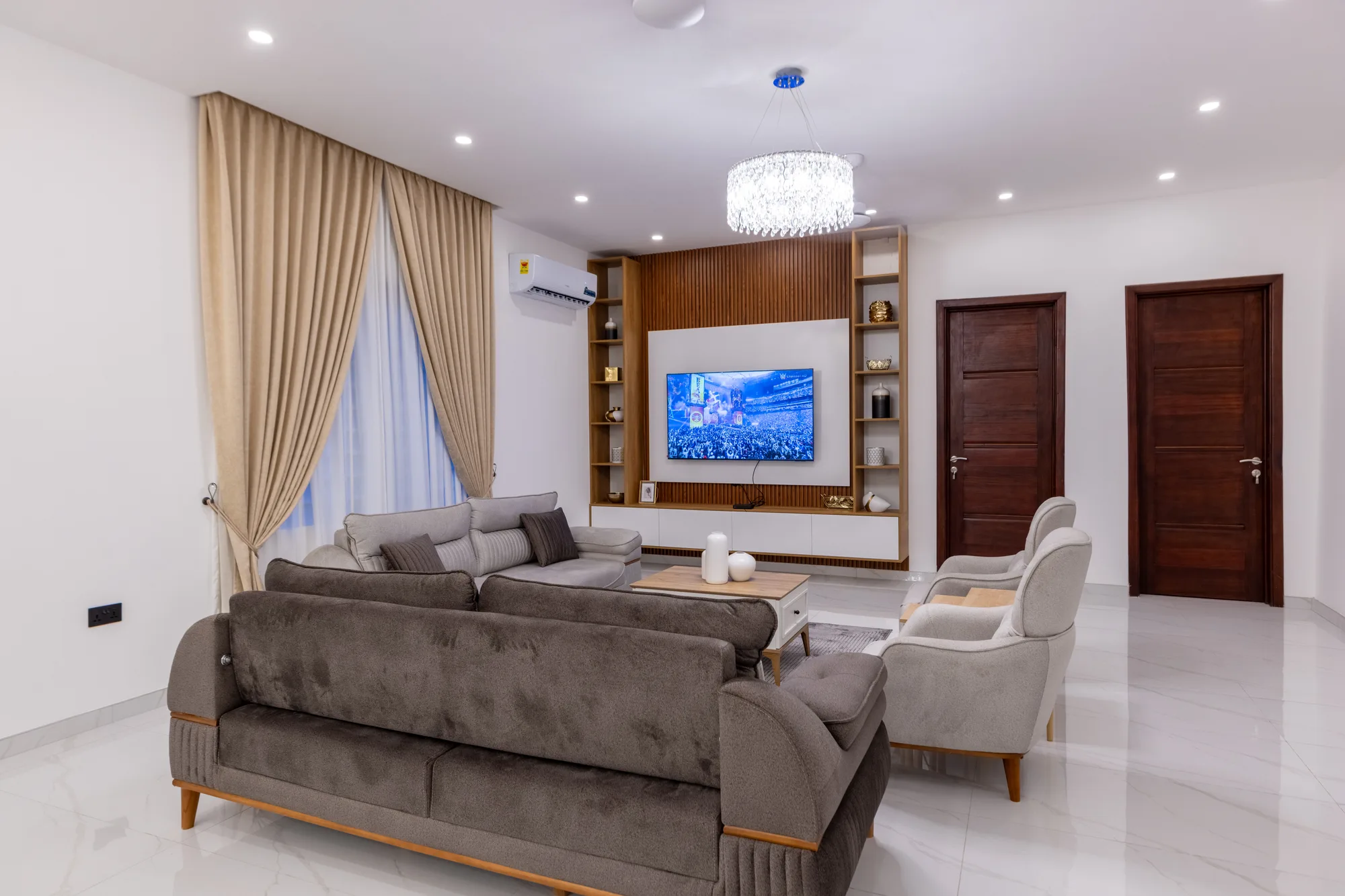 Residence Four grey sofa and lounge seating